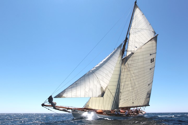 Voile de St. Tropez mit der Moonbeam of Fife