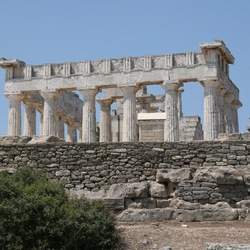 Tempel Aphaia auf Ägina