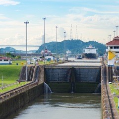 Kreuzfahrt Panama: Panamakanal Schleuse
