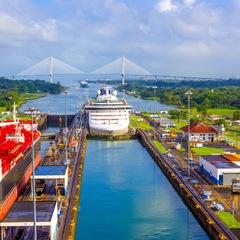 Kreuzfahrt Panama: Panama Kanal Schleuse