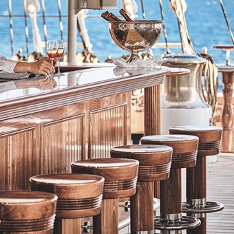 Sea Cloud Spirit Lido Bar