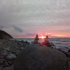 Landart auf Hiddensee