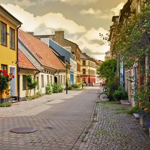 In der Altstadt von Malmö