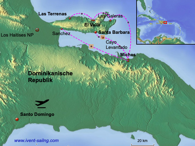 Segelreise Dominikanische Republik