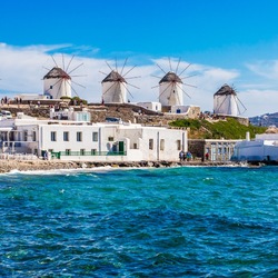Mykonos Windmühlen
