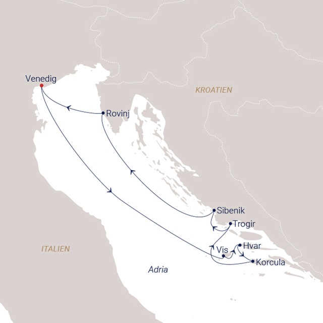 Route Sea Cloud II 17.08.2026