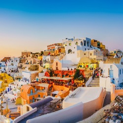 Santorini Oia Sunset