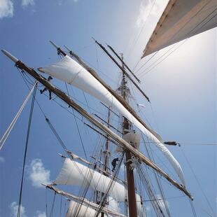 Sea cloud Blick in die Segel