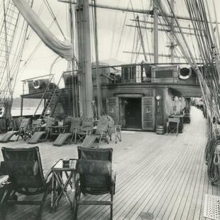 Sea Cloud Hussar deck