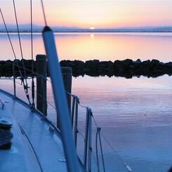 N Sonnenaufgang auf Hiddensee