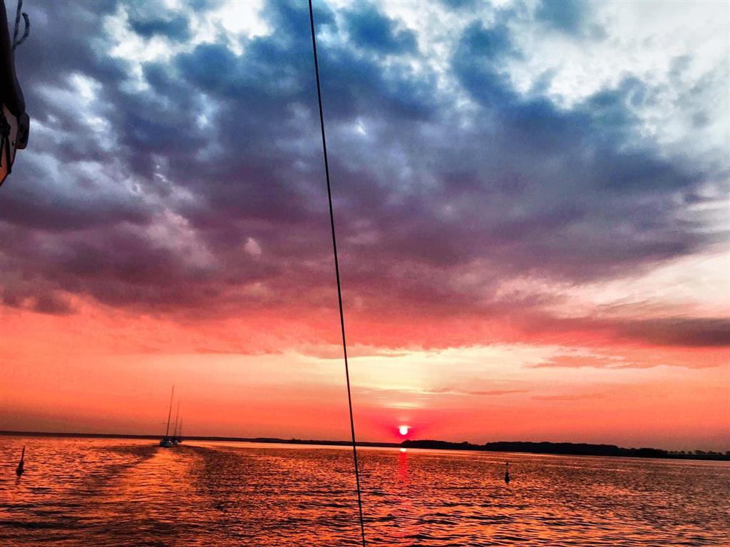 Frühlingsregatta auf der Ostsee