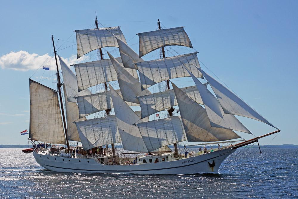 Großsegler Ostsee Artemis, Antigua, Atlantis 2026 