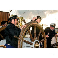 Sedov mitsegeln in der Nordsee