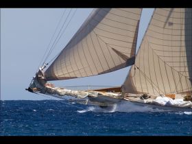 Antigua Classic Yacht Race on Chronos