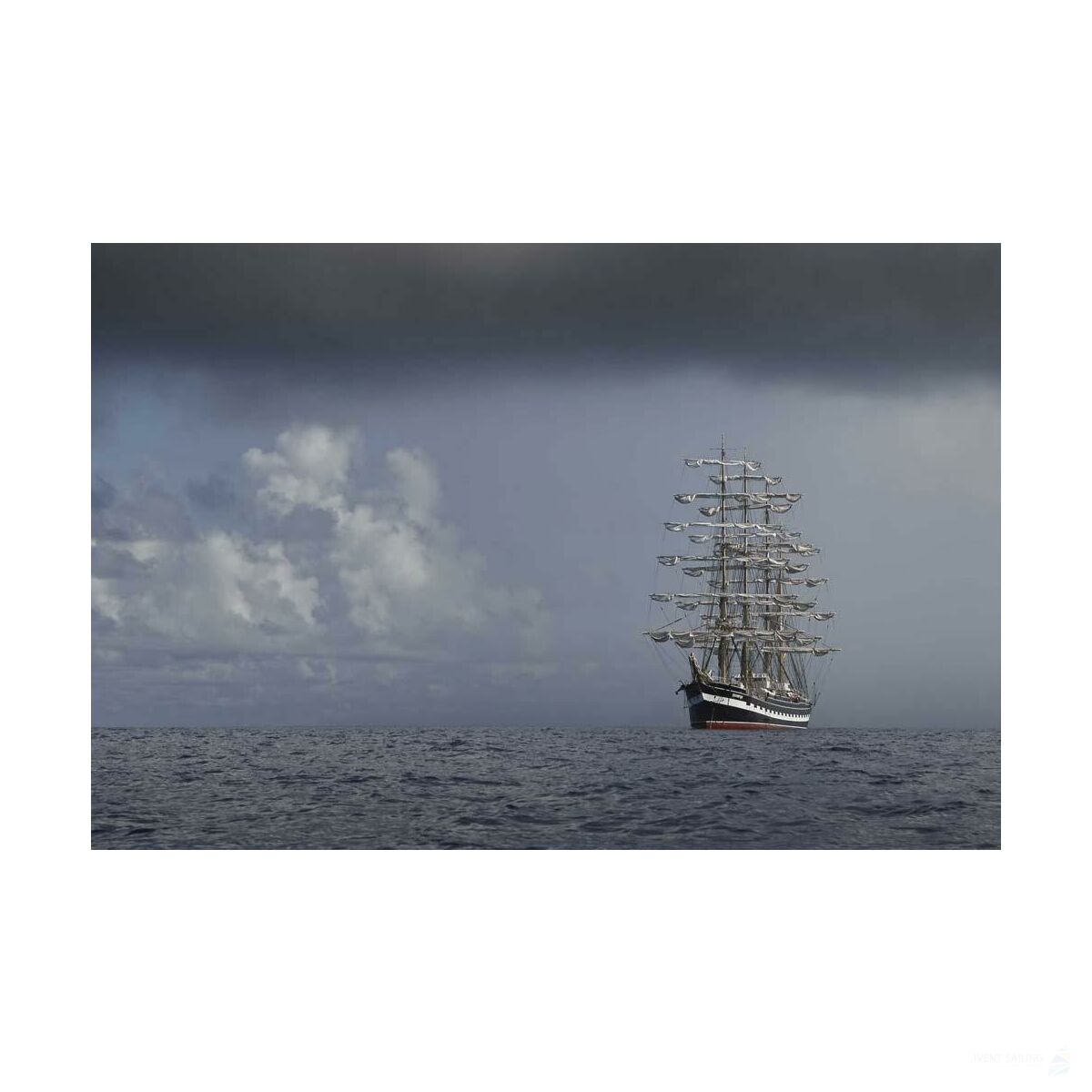 Kruzenshtern auf der Nordsee mitsegeln