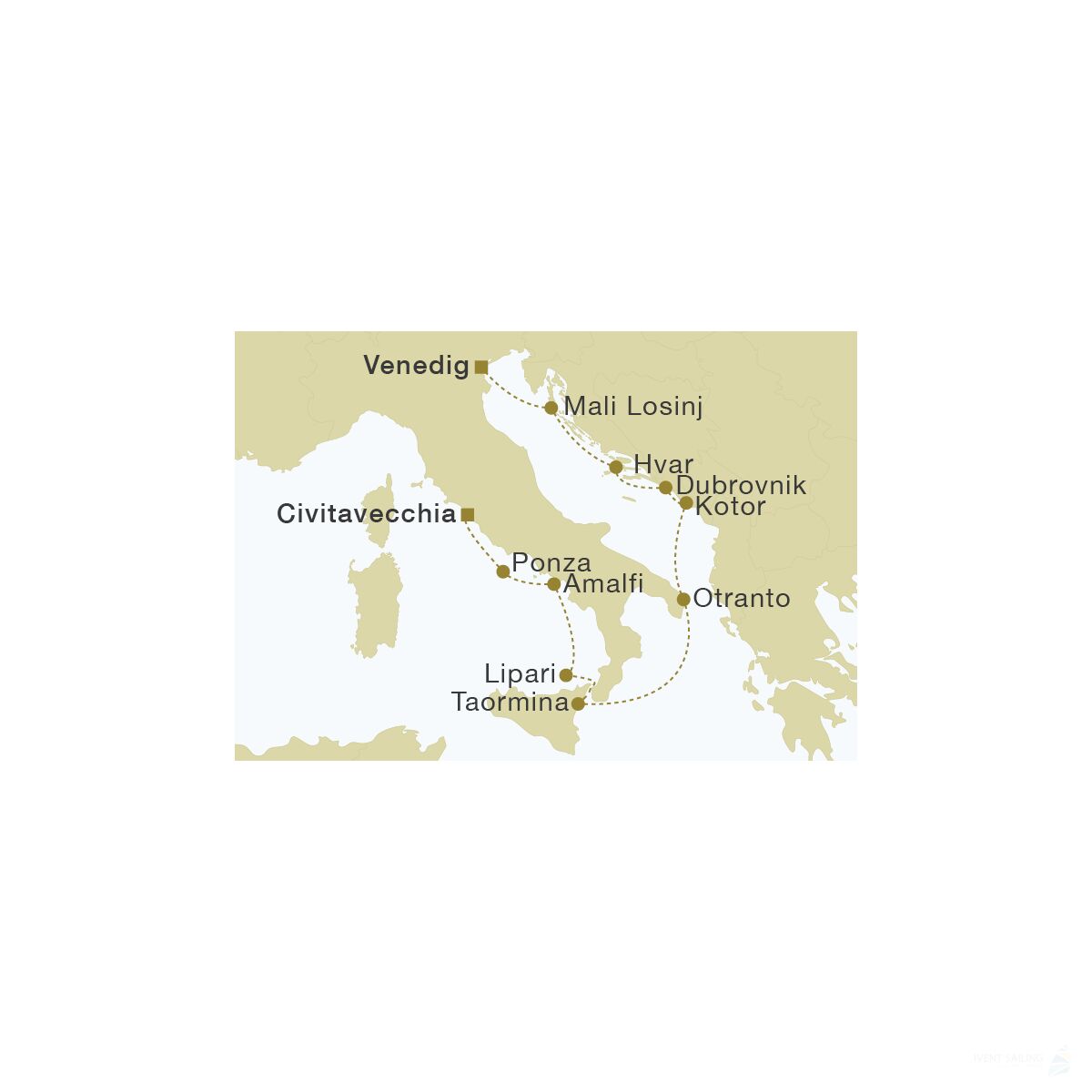 Star Clipper Venedig - Rom