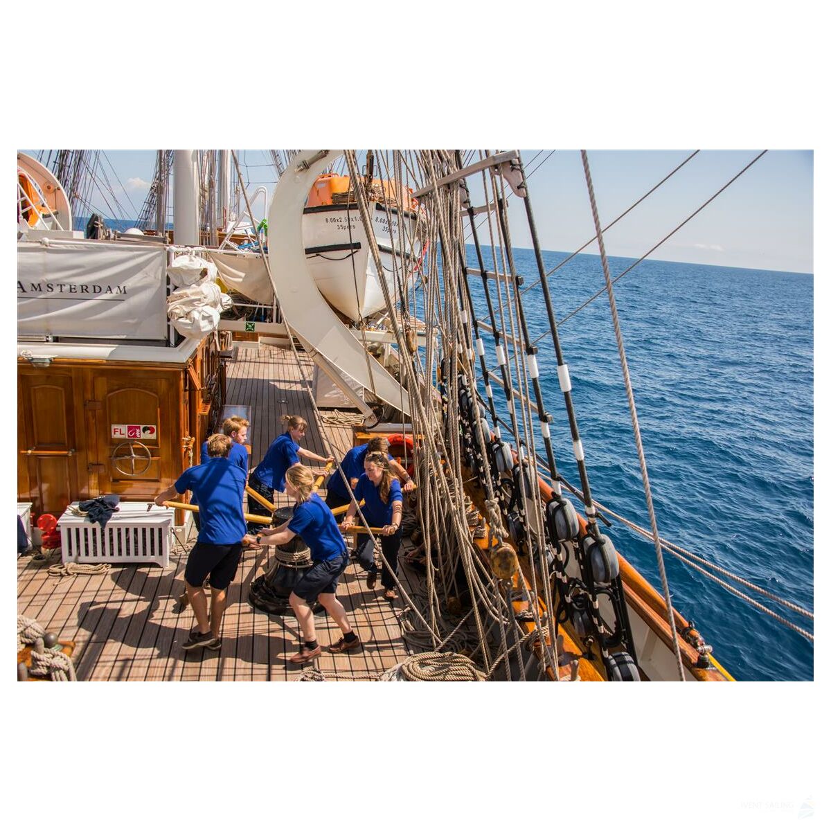 Active Sailing with the Clipper Stad Amsterdam