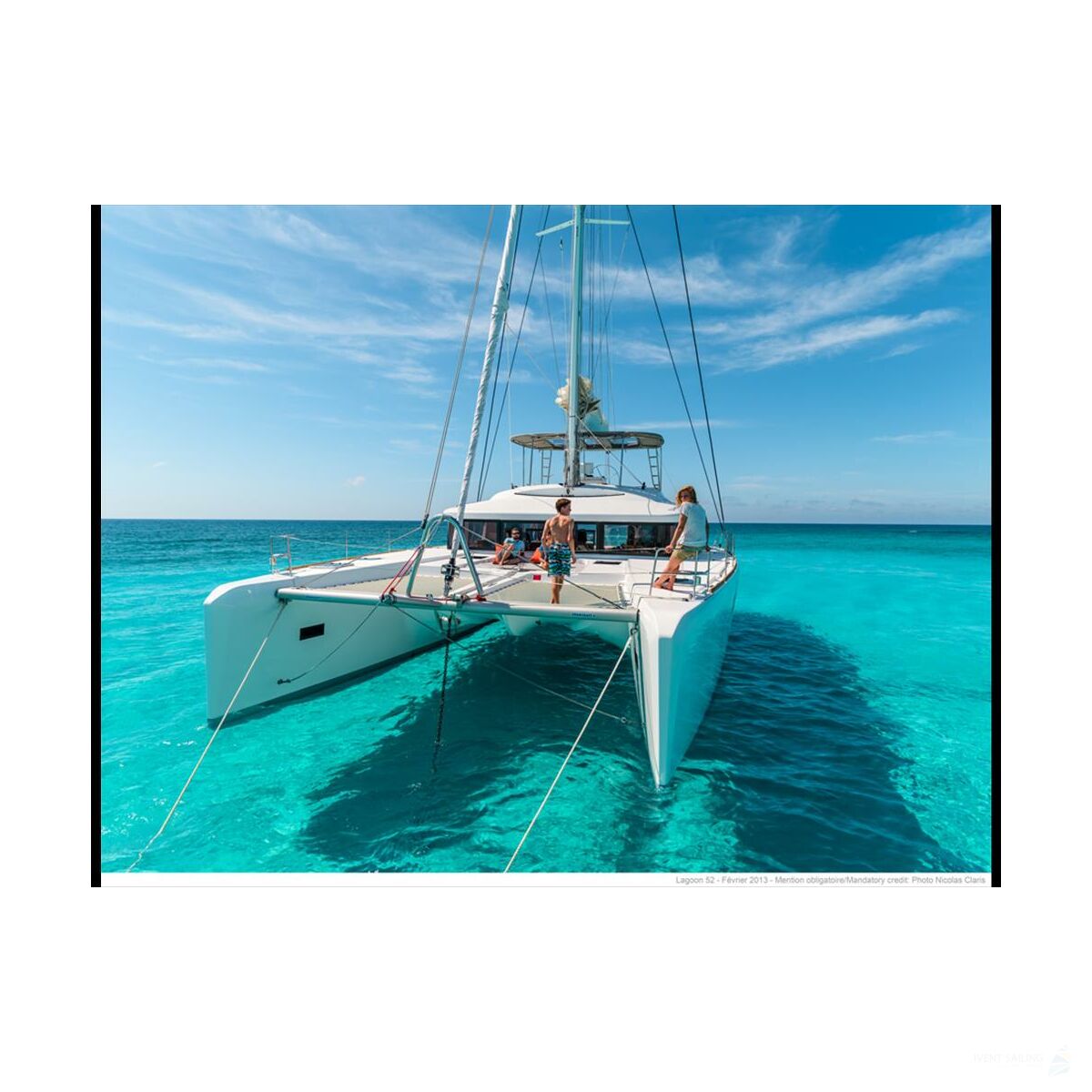 Lagoon 52 im Mittelmeer