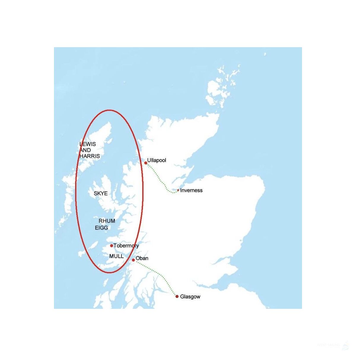 Segelsafari Schottland mit Anreise
