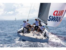 Racing Yacht Club Swan 36 in Croatia