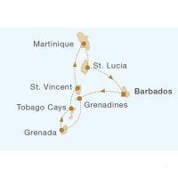 Grenadines -  Sailing Cruise Carribean at Royal Clipper (7 Days) -
