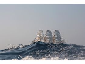 Segeln mit der Sedov in der Ostsee