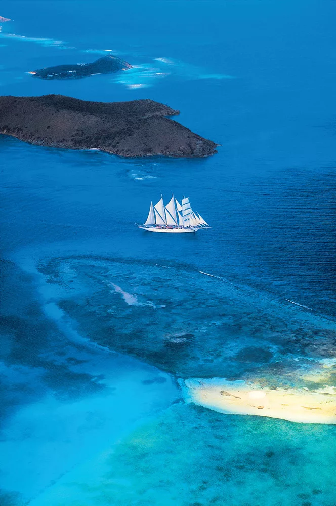 Star Flyer 5 - Caribbean Sailing Cruise: St Maarten and the British Virgin Islands with Star Flyer