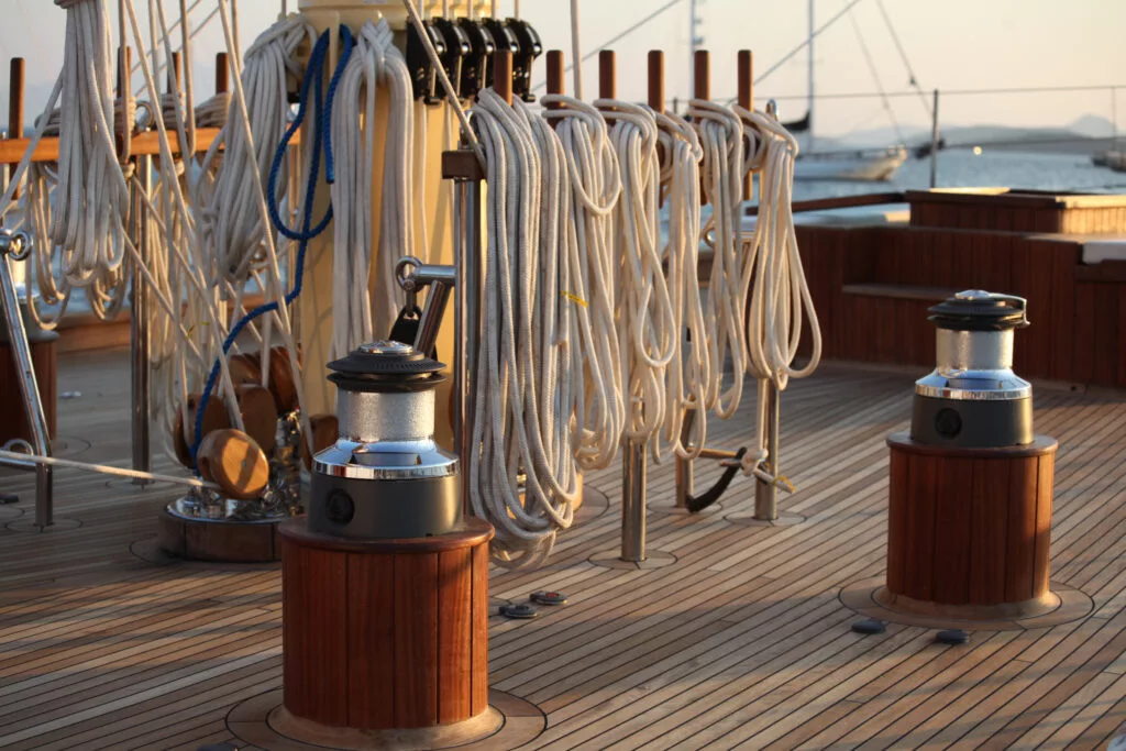 Chronos_Deck_001 - Naples to Sardinia: Yacht Sailing with the Chronos