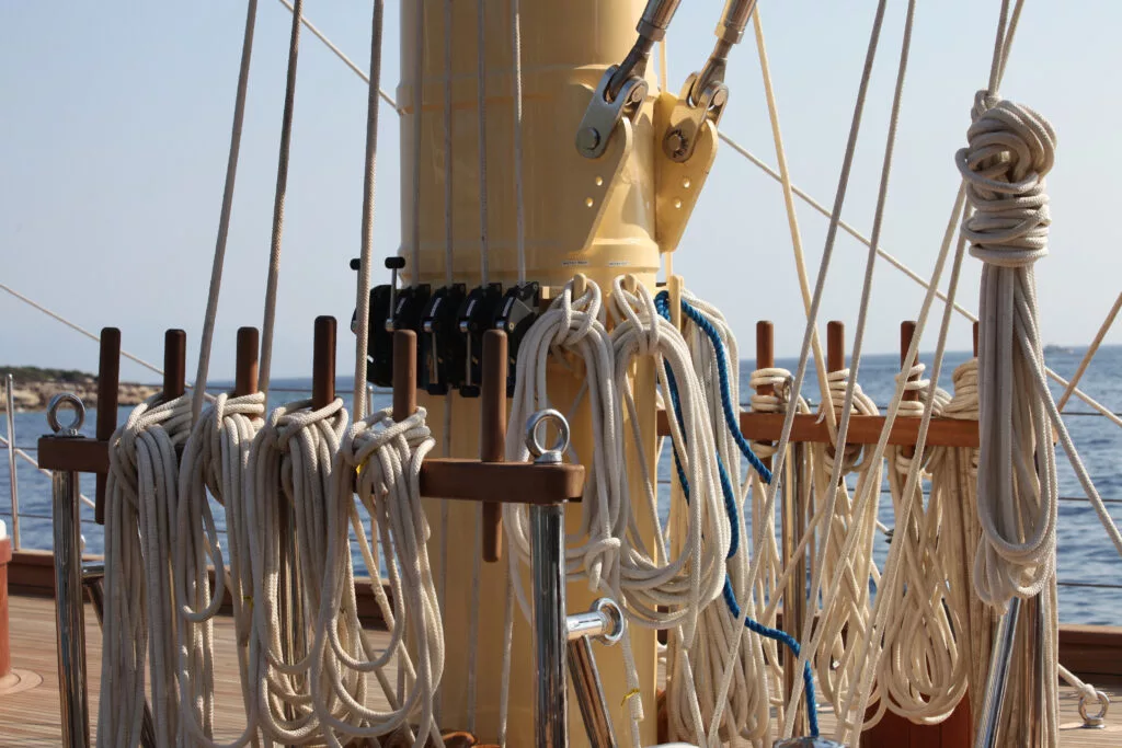 Chronos_Deck_005 - Naples to Sardinia: Yacht Sailing with the Chronos