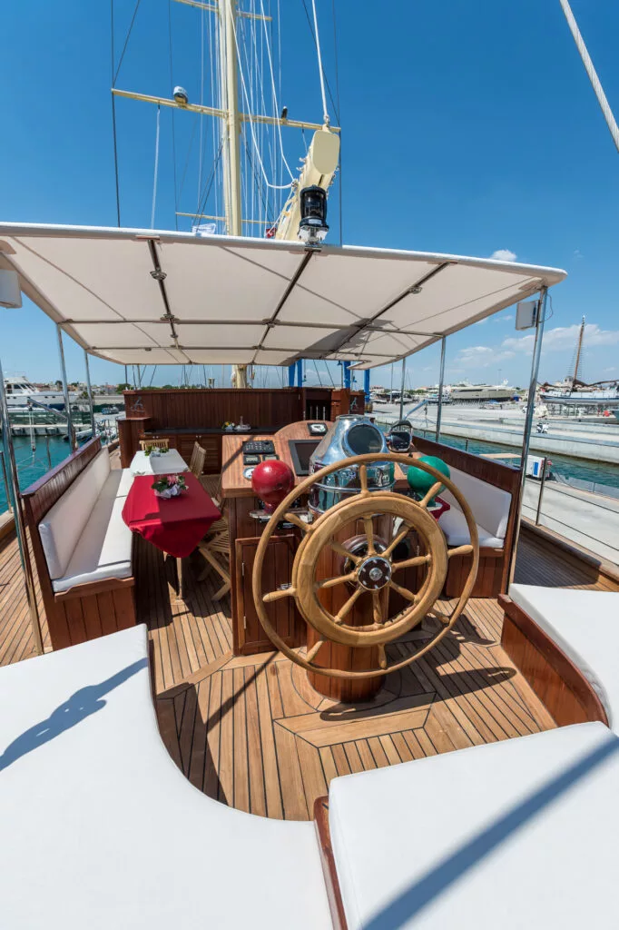 Chronos_Helm - Naples to Sardinia: Yacht Sailing with the Chronos