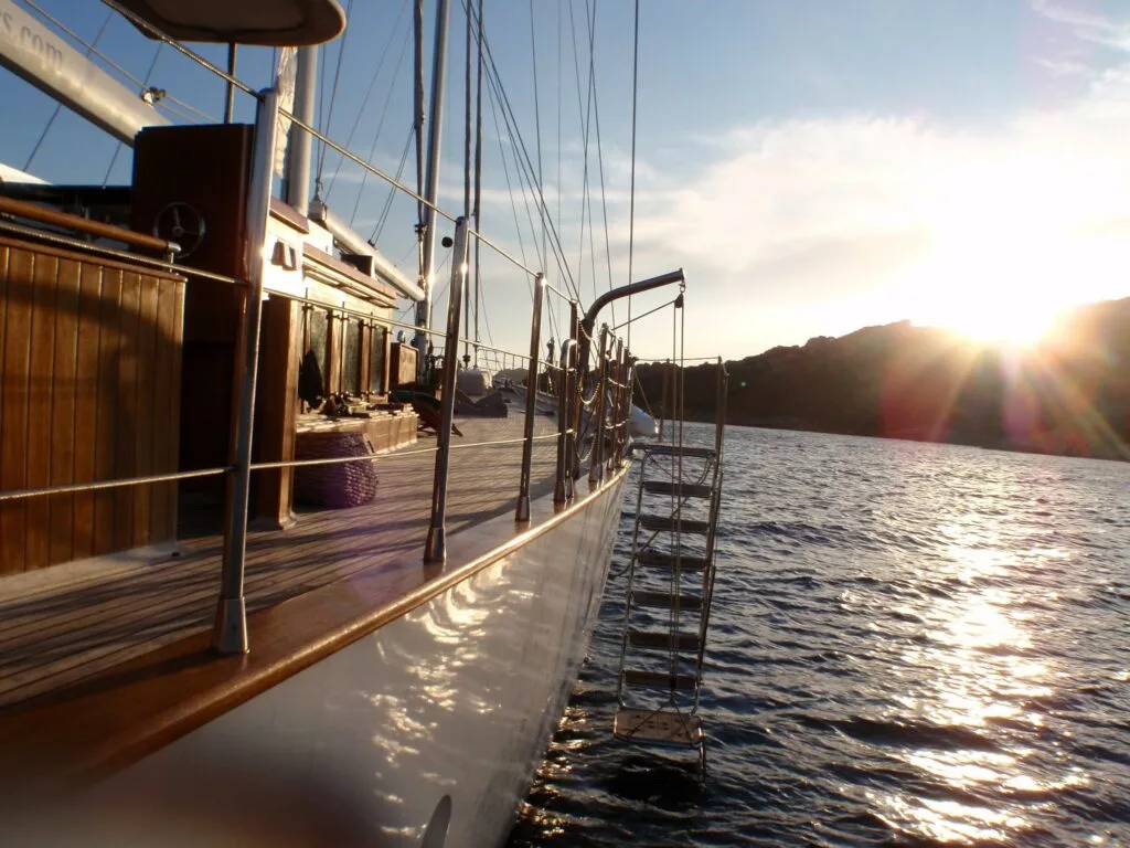 Chronos_Morning - Naples to Sardinia: Yacht Sailing with the Chronos