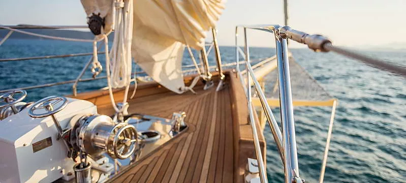 Rhea_Bow - Sailing the Aeolian Islands, Yacht Sailing with the Rhea