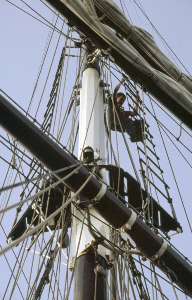 Masttop der Oosterschelde