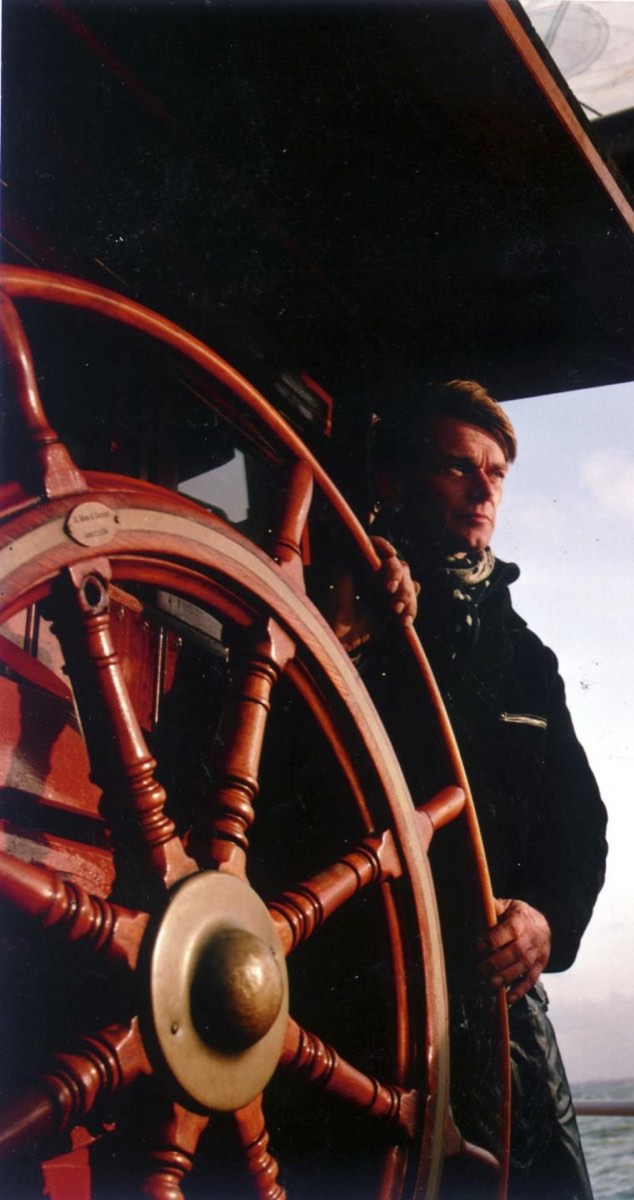 Steuerrad der Oosterschelde