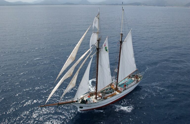 Sir Robert Baden Powell – Unter Segeln