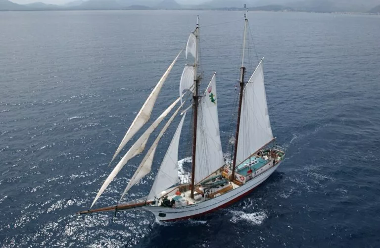 Sir Robert Baden Powell – Unter Segeln