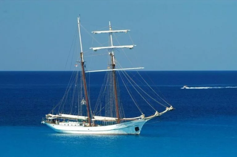 Sir Robert Baden Powell – Segelschiff-Detail