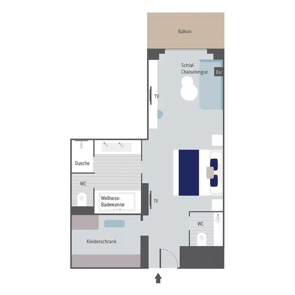 Grundriss Grand Suite