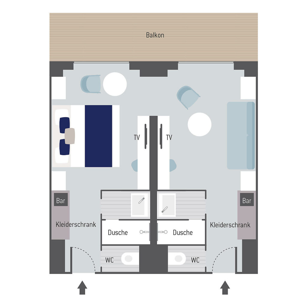 Layout Prestige Suite