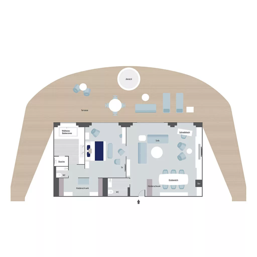Grundriss Owner Suite