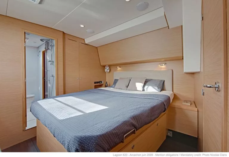 Lagoon 620 - Kabine Doppelbett