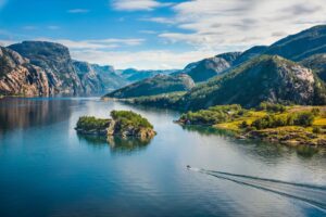 Fjord in Nordeuropa