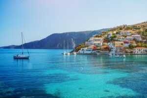 Beautiful Lefkada island. Greece