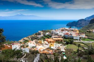Agulo, La Gomera mit Teide-Blick