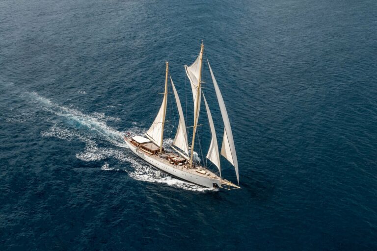 Segelyacht Chronos unter Segeln