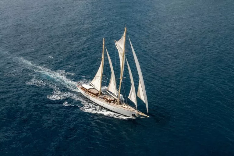 Segelyacht Chronos unter Segeln