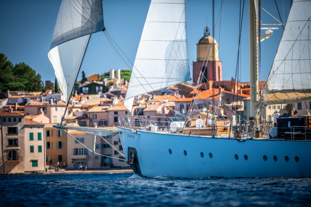 Segelyacht Chronos unter Segeln