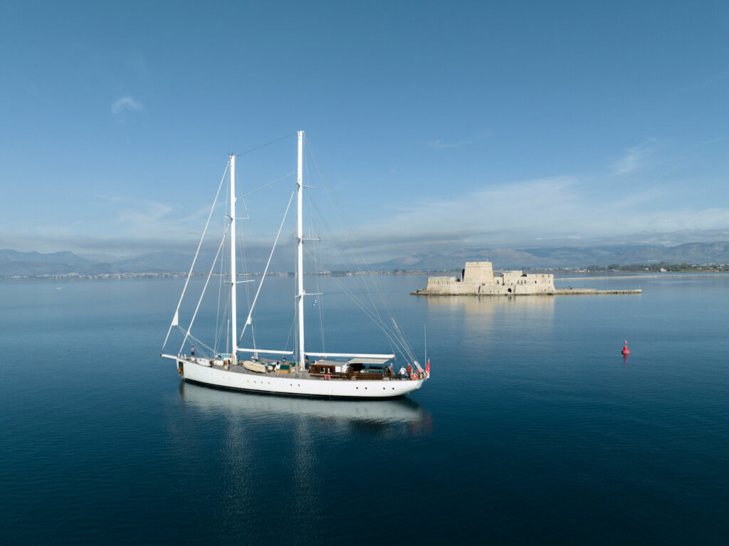 Segelyacht Kairos unter Segeln