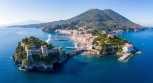 Ischia, Kastell Aragonese und Hafen