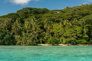 Huahine-Iti - grüne Insel mit türkiser Lagune, Französisch-Polynesien